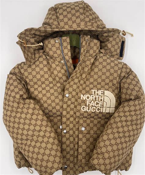 puffer gucci x north face|Gucci north face price.